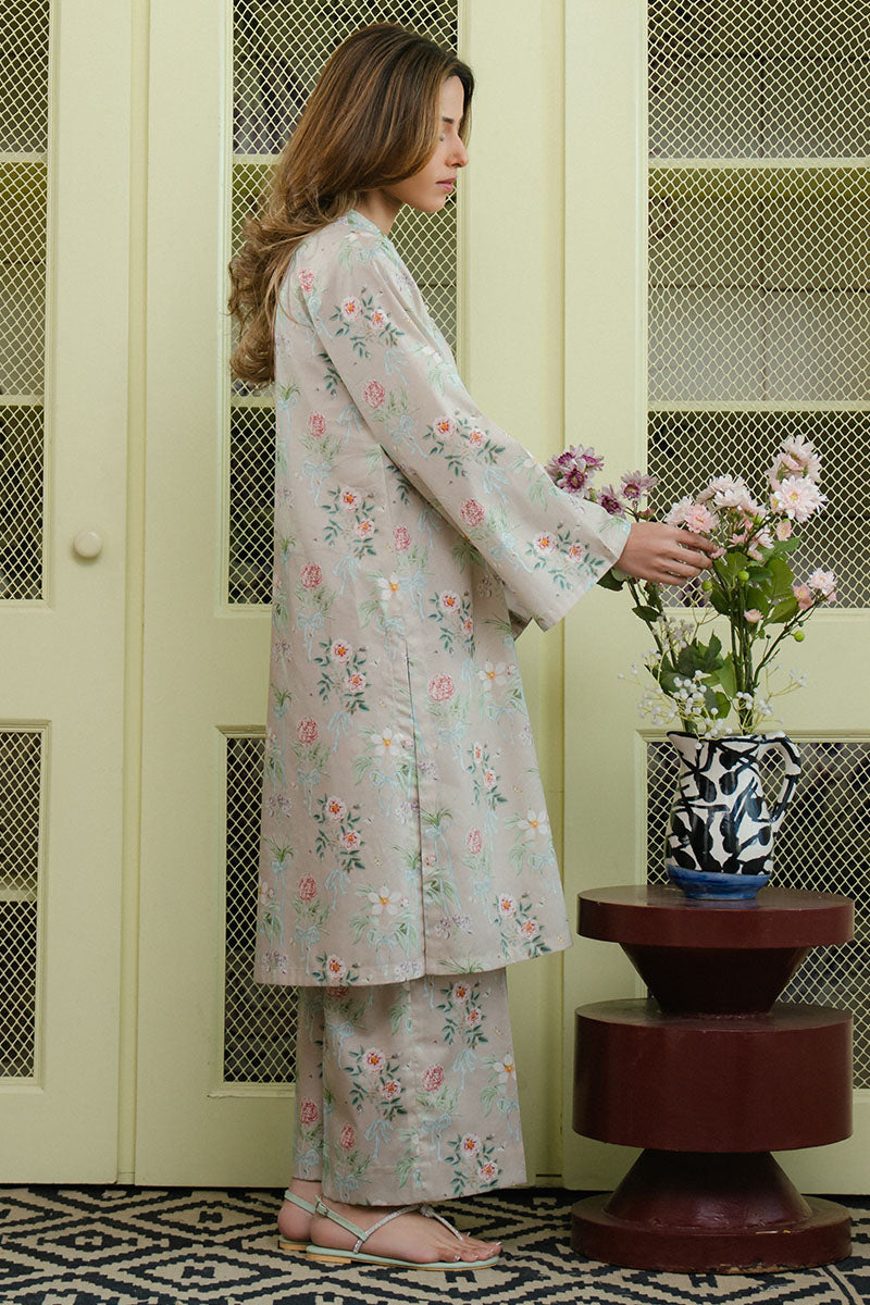 Cross Stitch | Daily Wear 25 | SERENE GLAM-2 PC - Ladies Clothes 