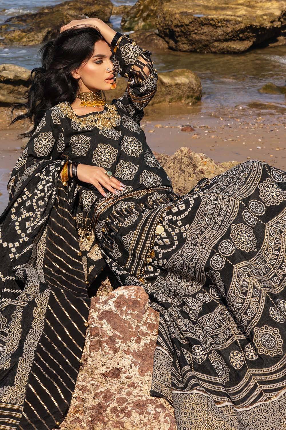 Gul Ahmed | Chunri Lawn 25 | PRW-32083 by Maria Faisal - Registered Vendor of : Gul Ahmed - type : Ladies Clothes - 100% original wedding dresses