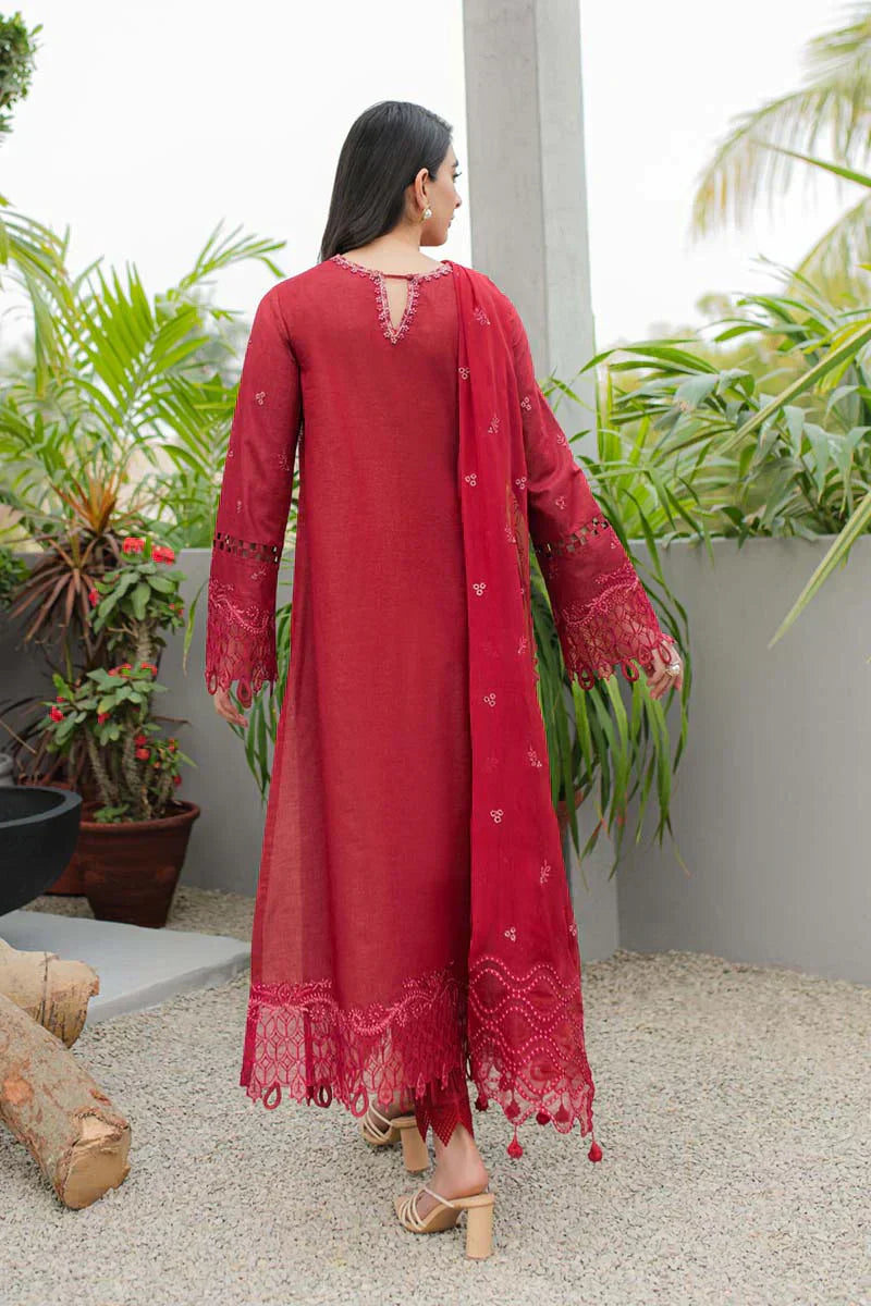 Qalamkar | Q Line Lawn Collection | JK-14 MANON - Ladies Clothes - Maria Faisal
