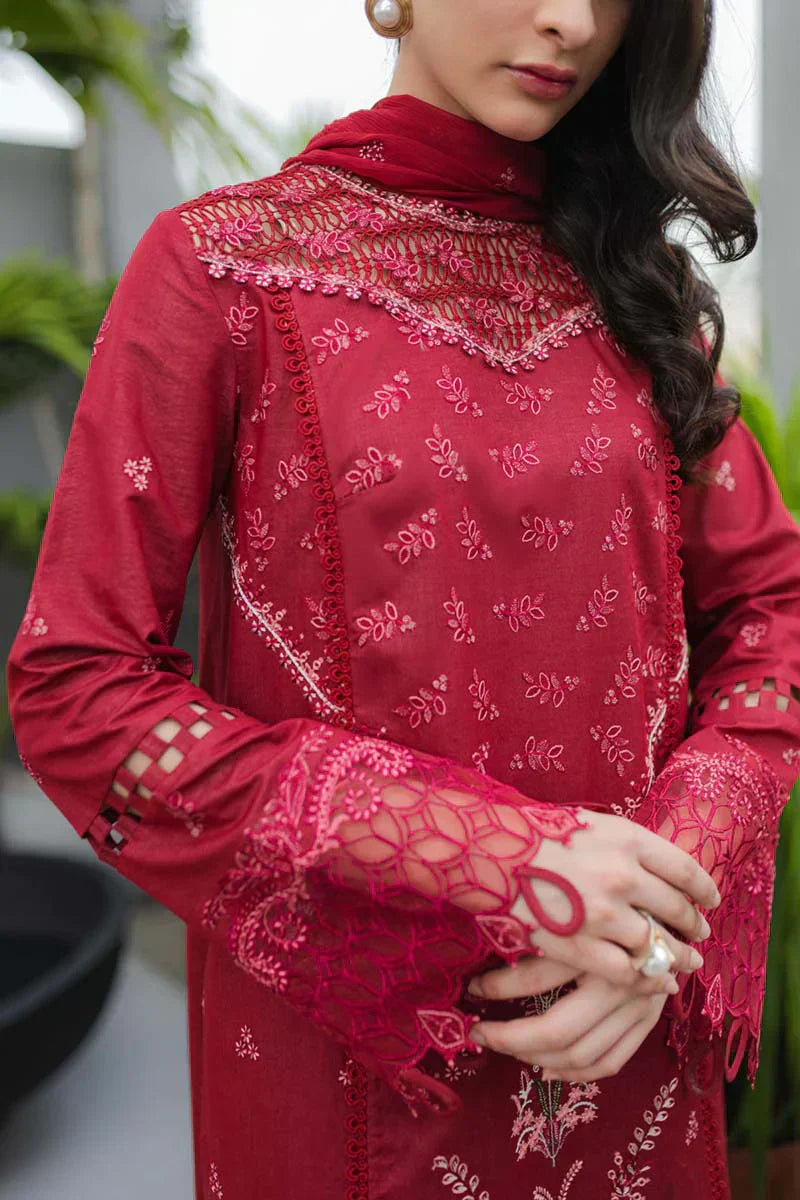 Qalamkar | Q Line Lawn Collection | JK-14 MANON - Ladies Clothes - Maria Faisal