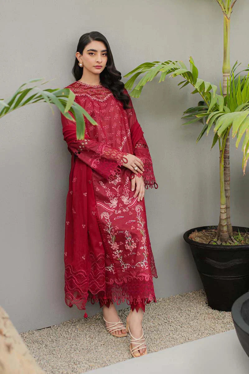 Qalamkar | Q Line Lawn Collection | JK-14 MANON - Ladies Clothes - Maria Faisal