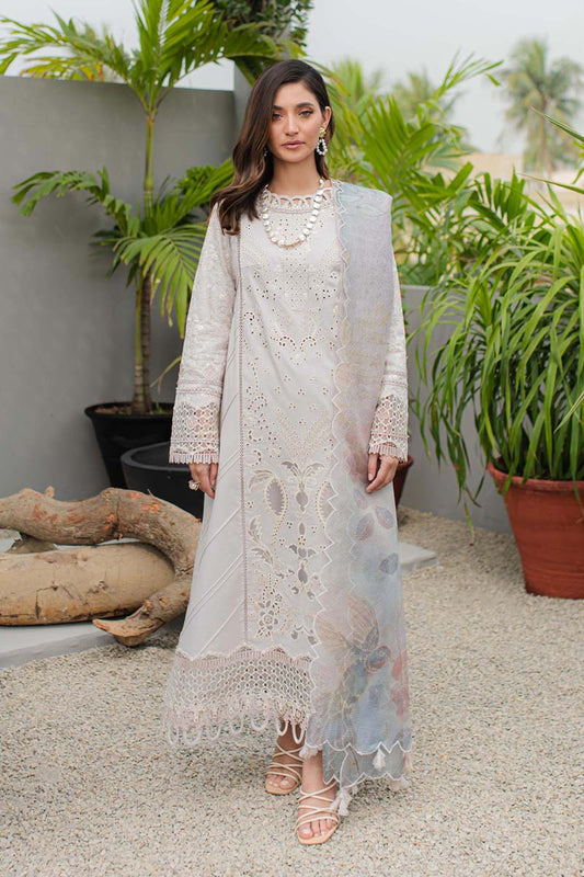 Qalamkar | Q Line Lawn Collection | JK-08 AURELIA - Ladies Clothes - Maria Faisal