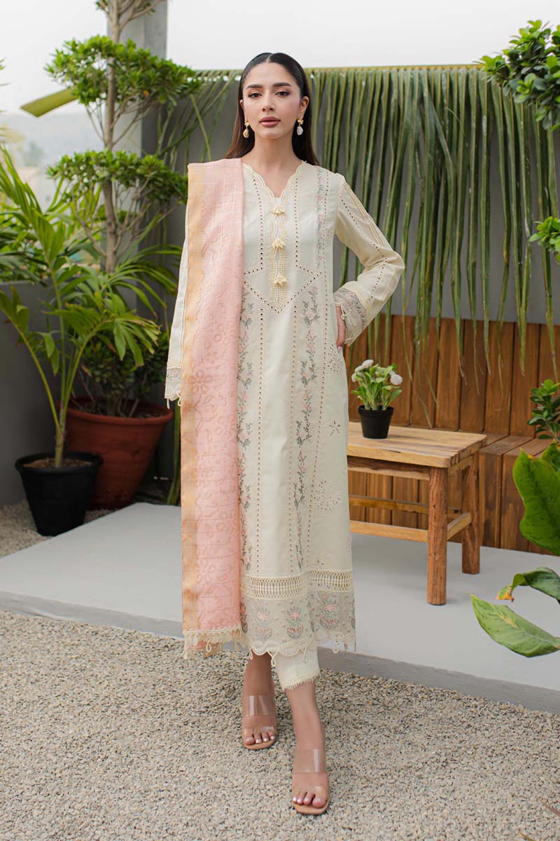 Qalamkar | Q Line Lawn Collection | JK-05 MELIORA - Ladies Clothes - Maria Faisal