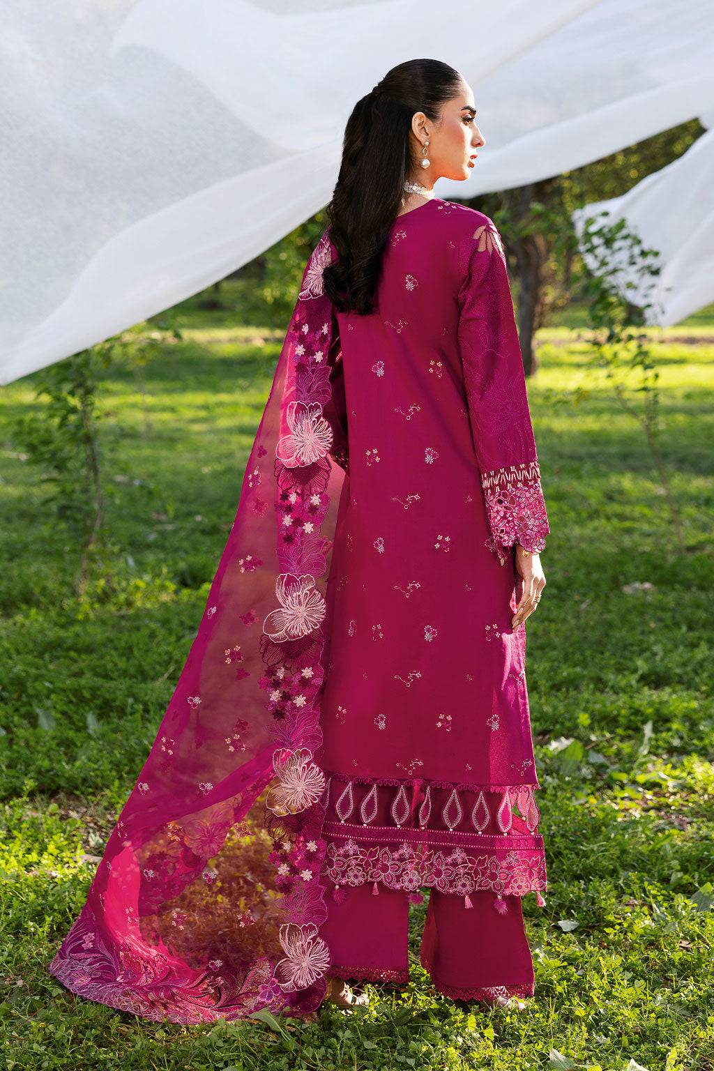 Ramsha | Riwayat Lawn Collection | Y-1301 by Maria Faisal - Registered Vendor of : Ramsha - type : Ladies Clothes - 100% original wedding dresses