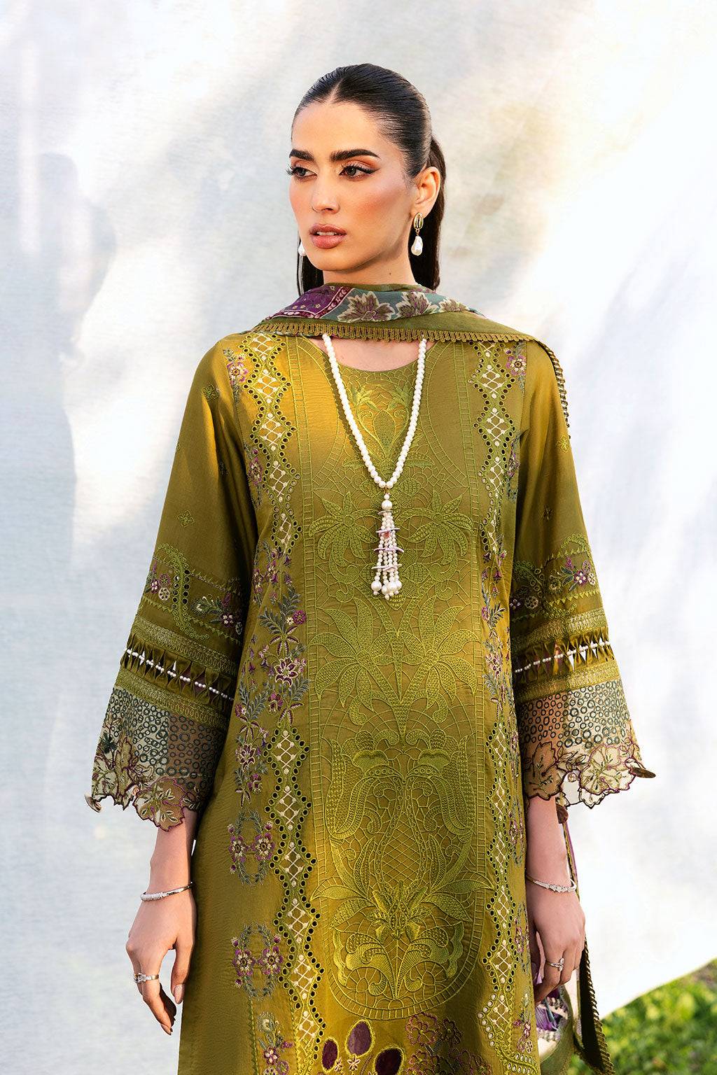 Ramsha | Riwayat Lawn Collection | Y-1303 by Maria Faisal - Registered Vendor of : Ramsha - type : Ladies Clothes - 100% original wedding dresses