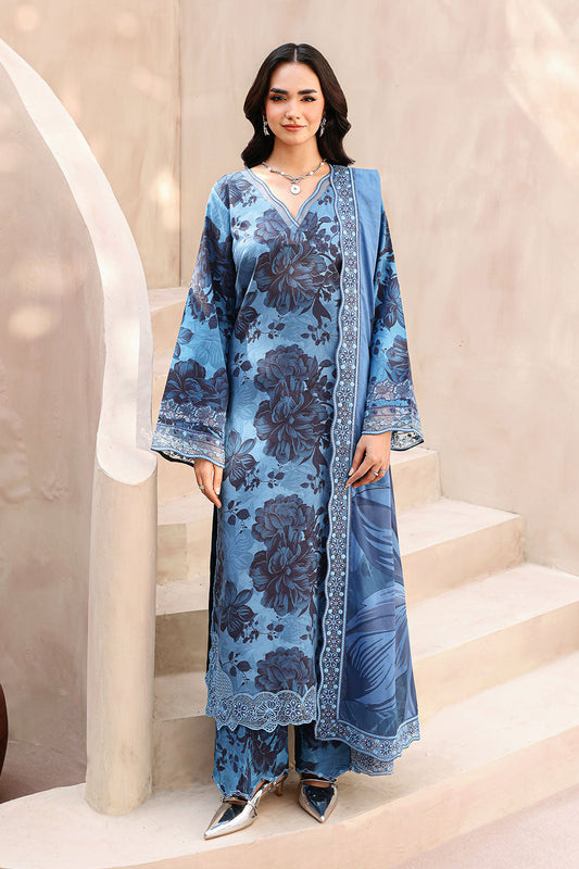 Ramsha | Naqsh Embroidered Rawsilk | RS-05 - Luxury Dress - available at Maria Faisal in UK and USA.