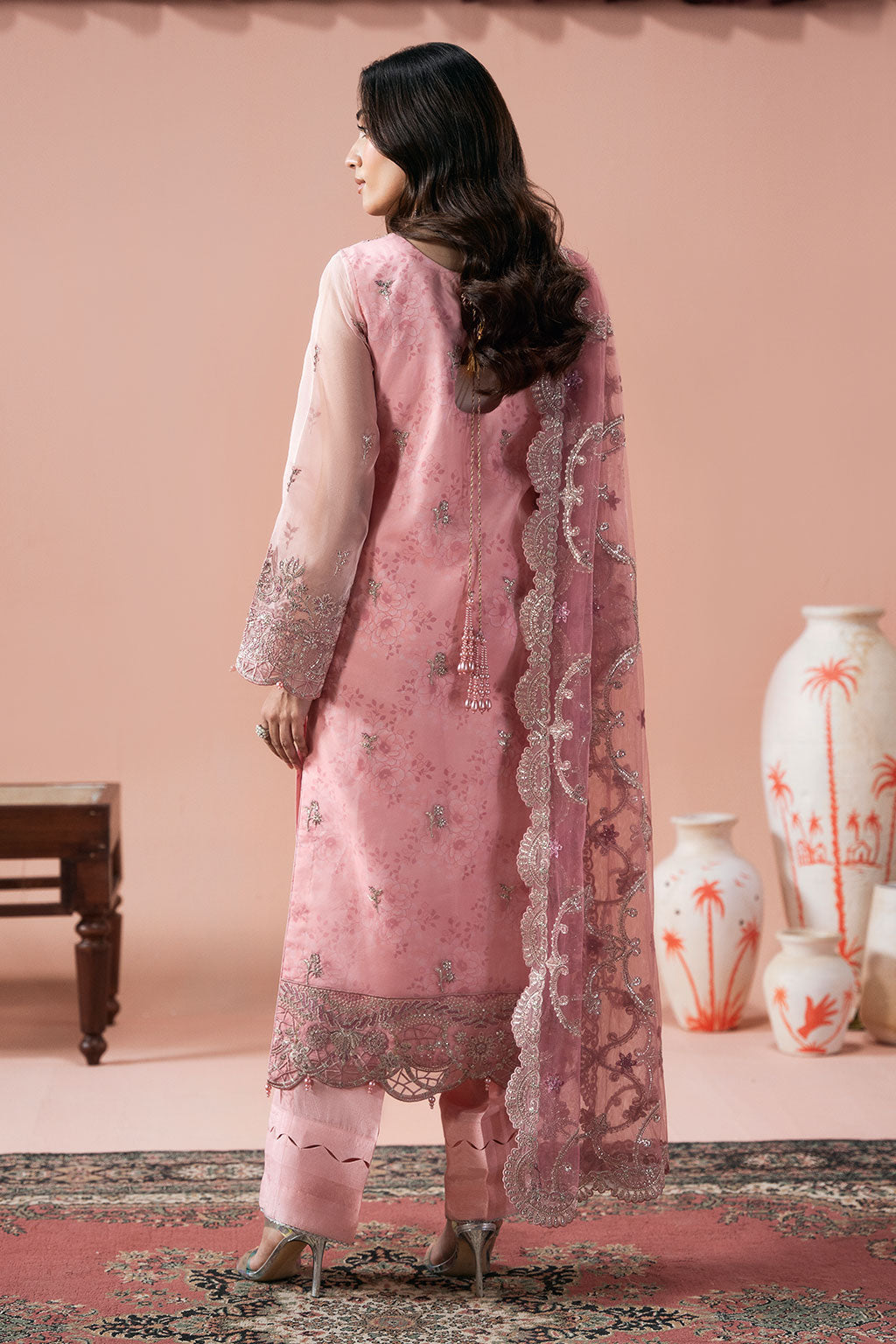 Ramsha | Rangeen Organza | PS-104 - Luxury Dress - available at Maria Faisal in UK and USA.
