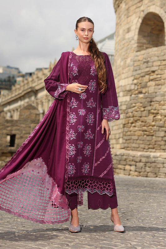 Rangrasiya | Carnation Luxury Shawl Edit | Affogato - Casual Wear - available at Maria Faisal in UK and USA