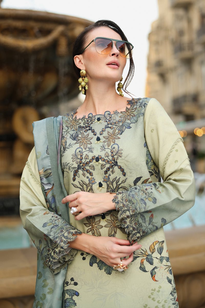 Rangrasiya | Lifestyle Winter Edit 25 | Autumn - Casual Dress - available at Maria Faisal in UK and USA.