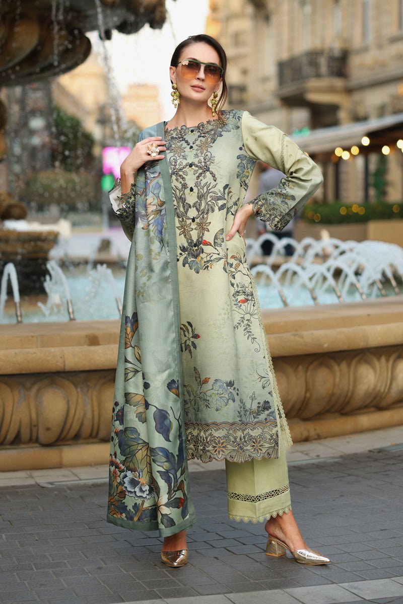 Rangrasiya | Lifestyle Winter Edit 25 | Autumn - Casual Dress - available at Maria Faisal in UK and USA.