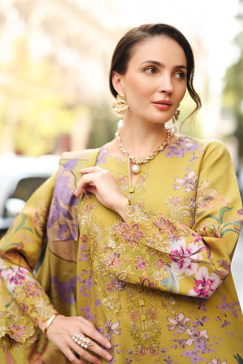 Rangrasiya | Lifestyle Winter Edit 25 | Eva - Casual Dress - available at Maria Faisal in UK and USA.