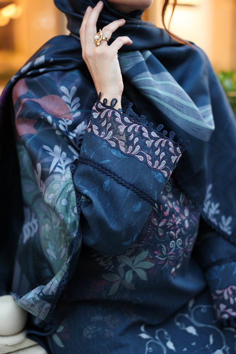 Rangrasiya | Lifestyle Winter Edit 25 | ISLA - Casual Dress - available at Maria Faisal in UK and USA.