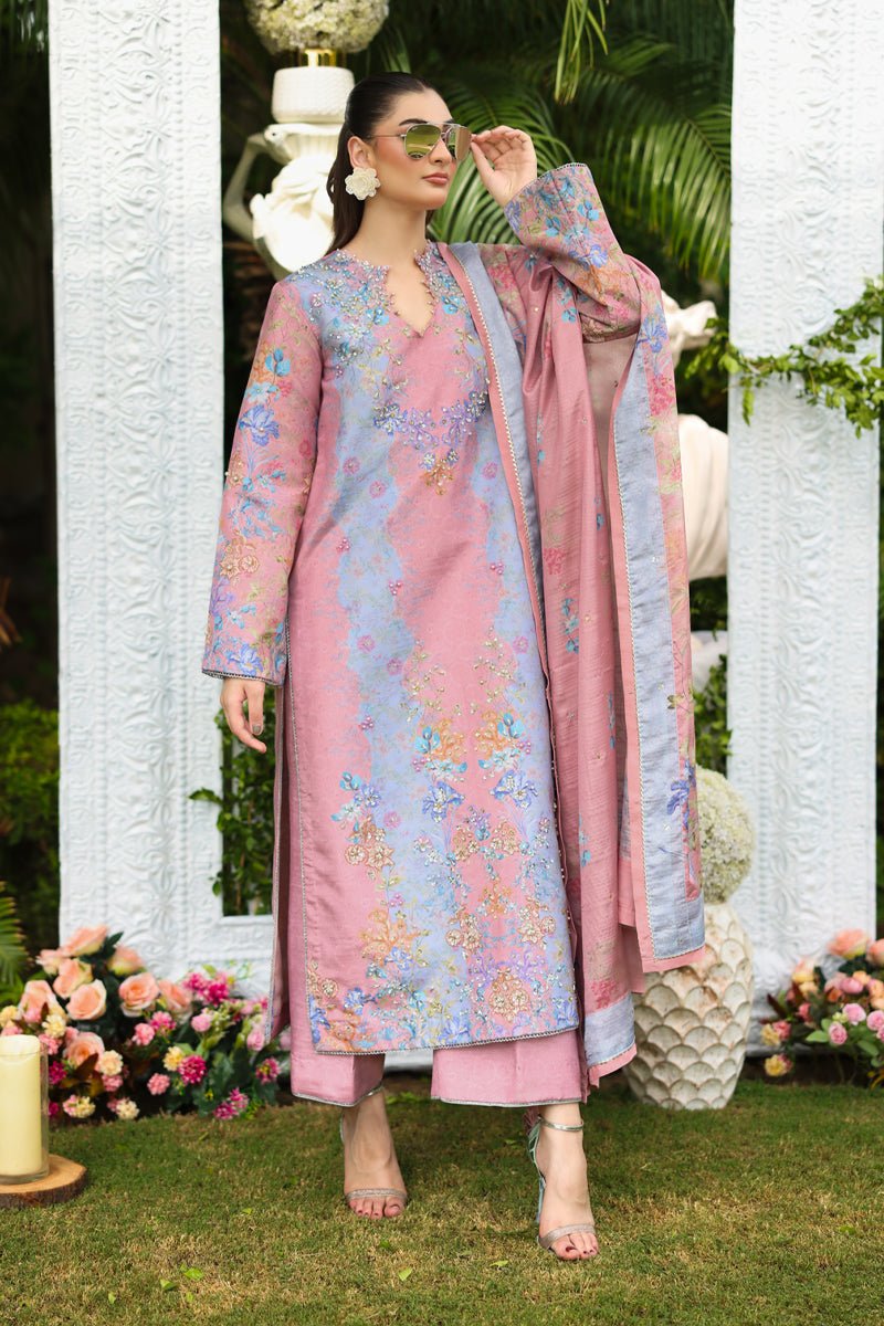 Rangrasiya | Luxe Silk | Malisa - Formal Wear - available at Maria Faisal in UK and USA