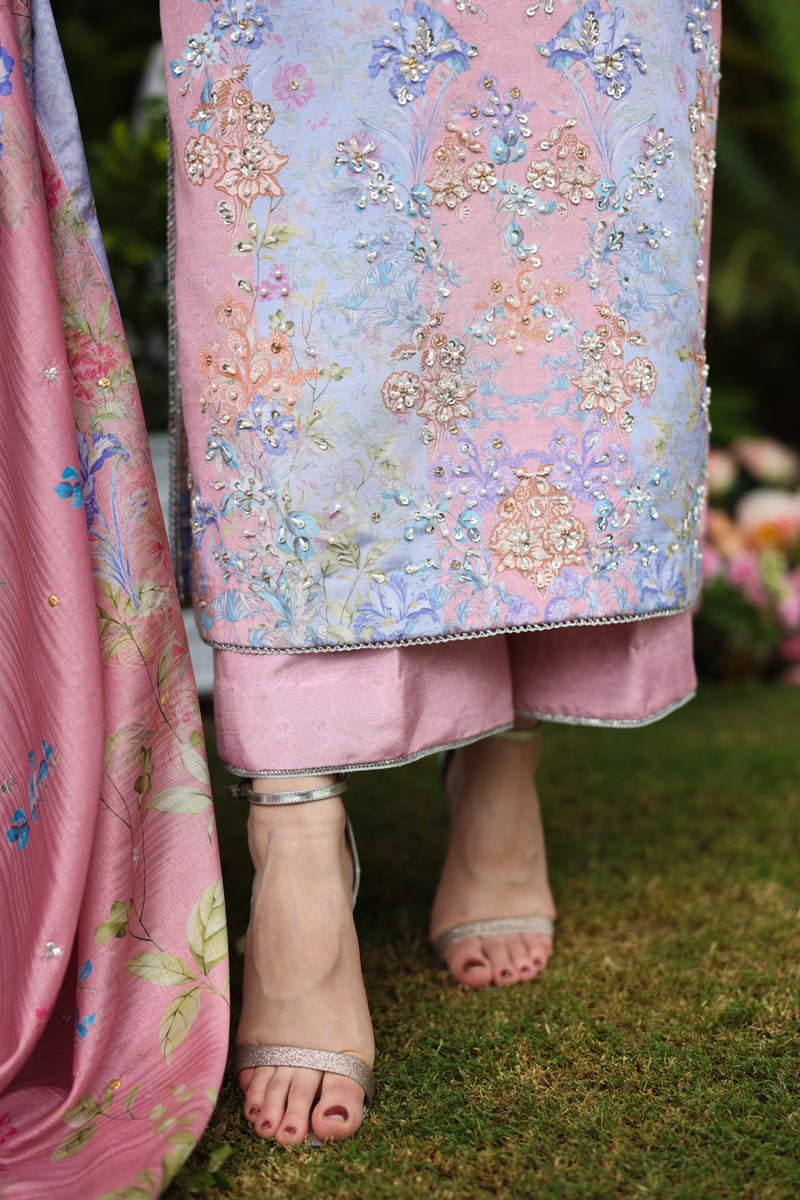 Rangrasiya | Luxe Silk | Malisa - Formal Wear - available at Maria Faisal in UK and USA
