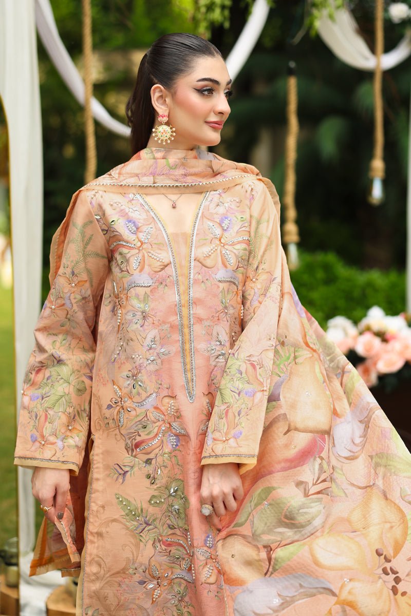 Rangrasiya | Luxe Silk | Soha - Formal Wear - available at Maria Faisal in UK and USA