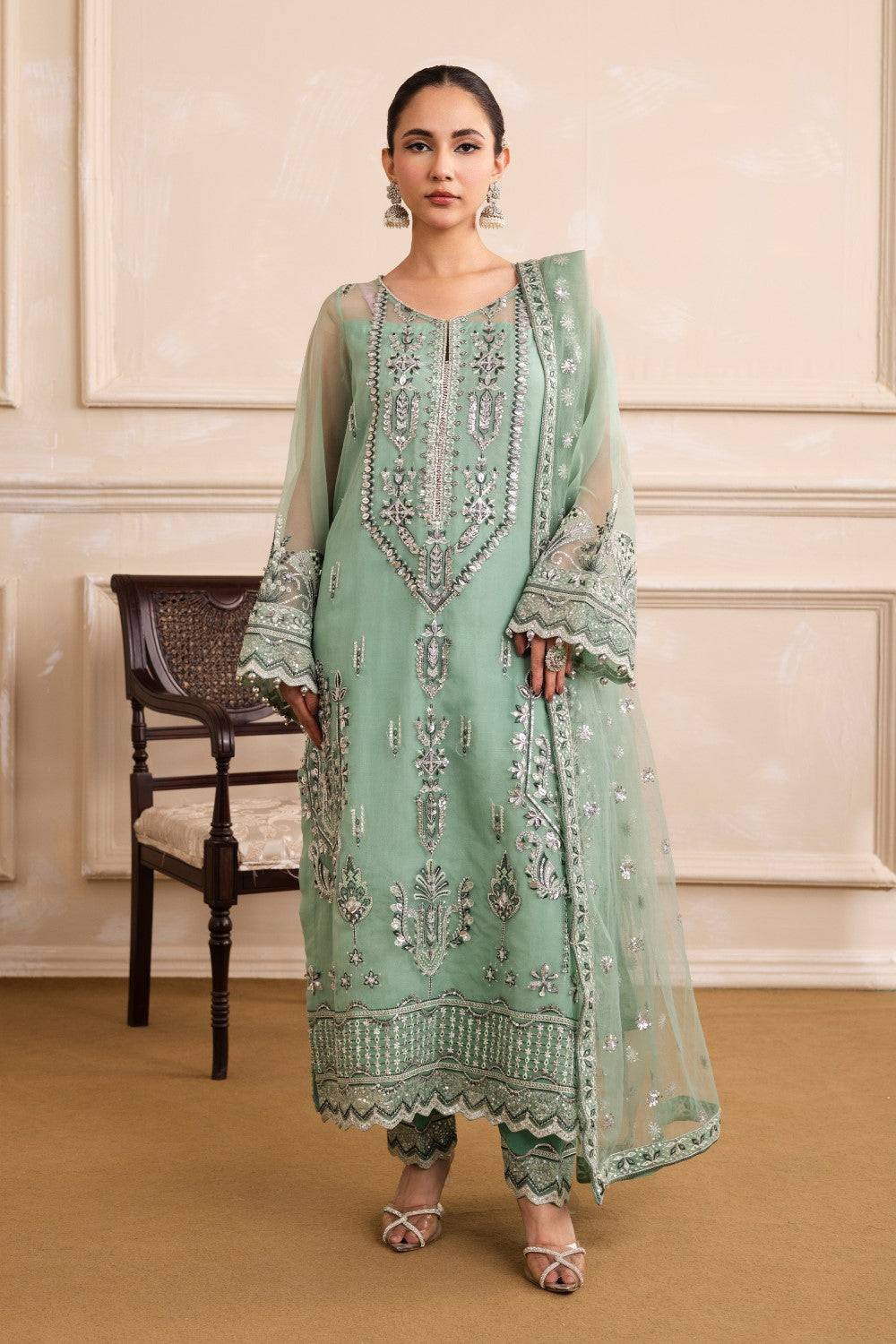 Maryum N Maria | Izara Formals | RANYA - MW40027 by Maria Faisal - Registered Vendor of : Maryum N Maria - type : Ladies Clothes - 100% original wedding dresses