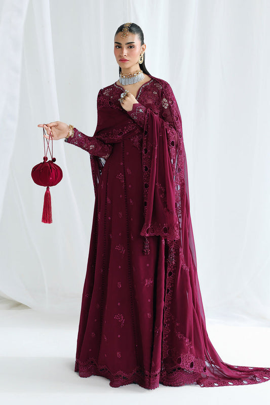 Qalamkar | Chiffon 26 | QCC-03 WAFA - Formal Dress - available at Maria Faisal in UK and USA.