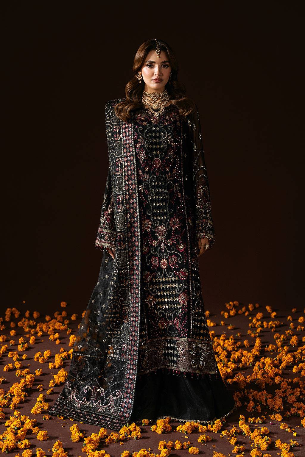 Ramsha | Dastak Luxury Chiffon Collection | Q-205 by Maria Faisal - Registered Vendor of : Ramsha - type : Ladies Clothes - 100% original wedding dresses