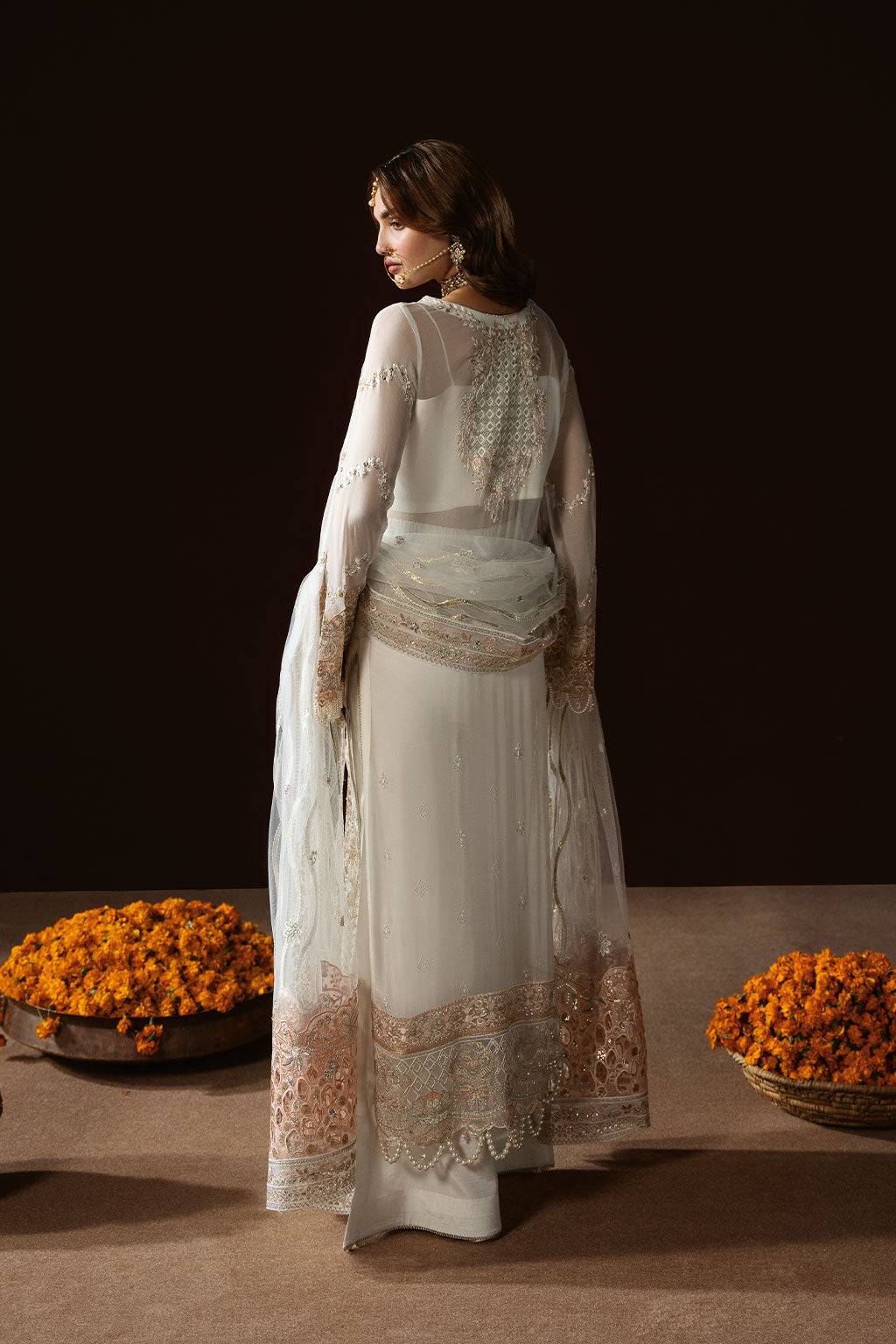 Ramsha | Dastak Luxury Chiffon Collection | Q-204 by Maria Faisal - Registered Vendor of : Ramsha - type : Ladies Clothes - 100% original wedding dresses