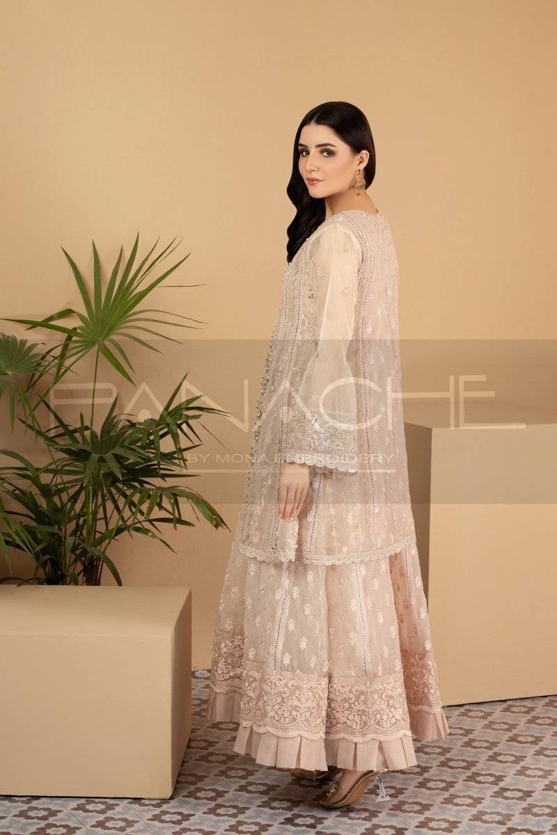 Panache | Pret | Ritzy Rosette by Maria Faisal - Registered Vendor of : Panache By Mona - type : Ladies Clothes - 100% original wedding dresses