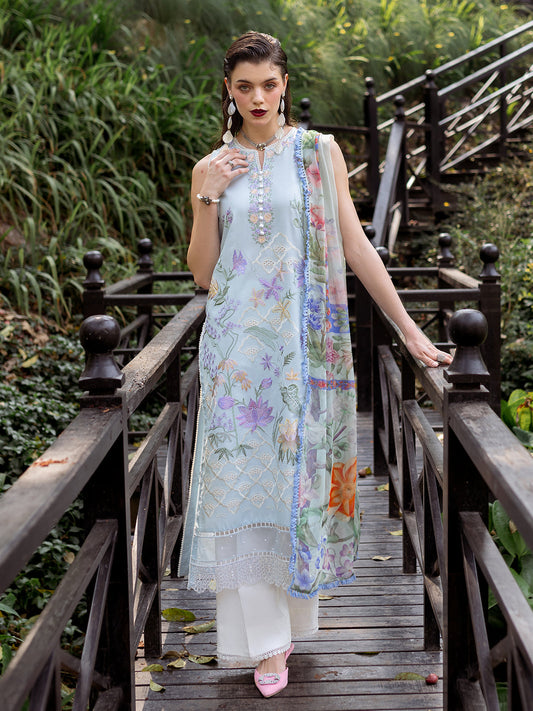 Roheenaz | Dahlia Embroidered Lawn 24 | Daisy - Ladies Clothes 