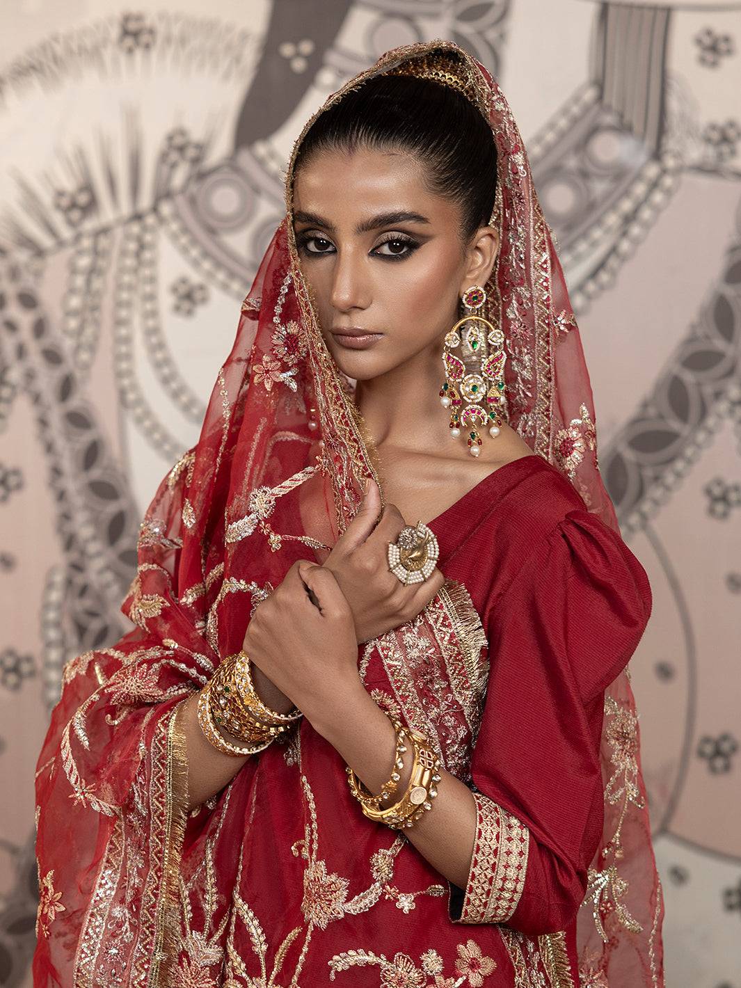 Hem Stitch | Raw Silk Edit 25 | Rose by Maria Faisal - Registered Vendor of : Hemstitch - type : Ladies Clothes - 100% original wedding dresses
