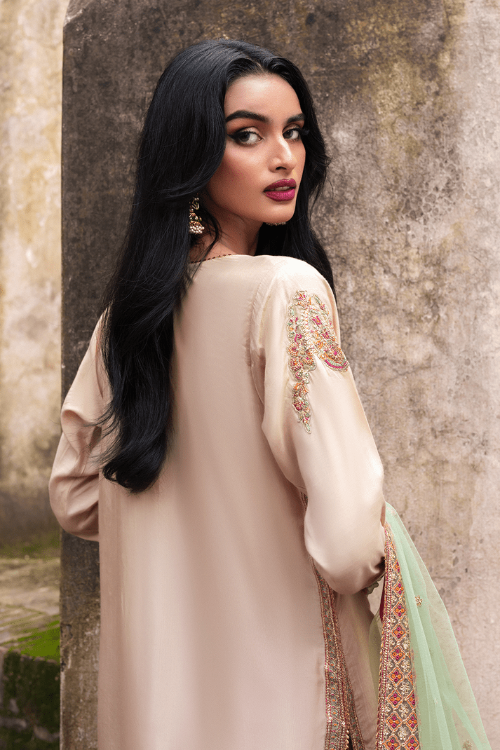 Saad Shaikh | Zaria Festive Pret 25 | SIERRA - Formal Dress - available at Maria Faisal in UK and USA.