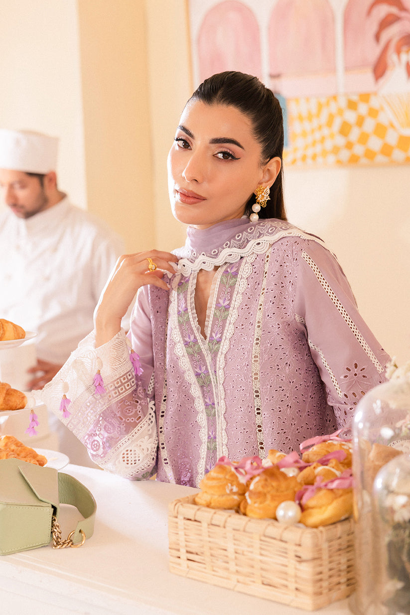 Saad Shaikh | La' Amour Luxury Lawn | Azura - Ladies Clothes - Maria Faisal