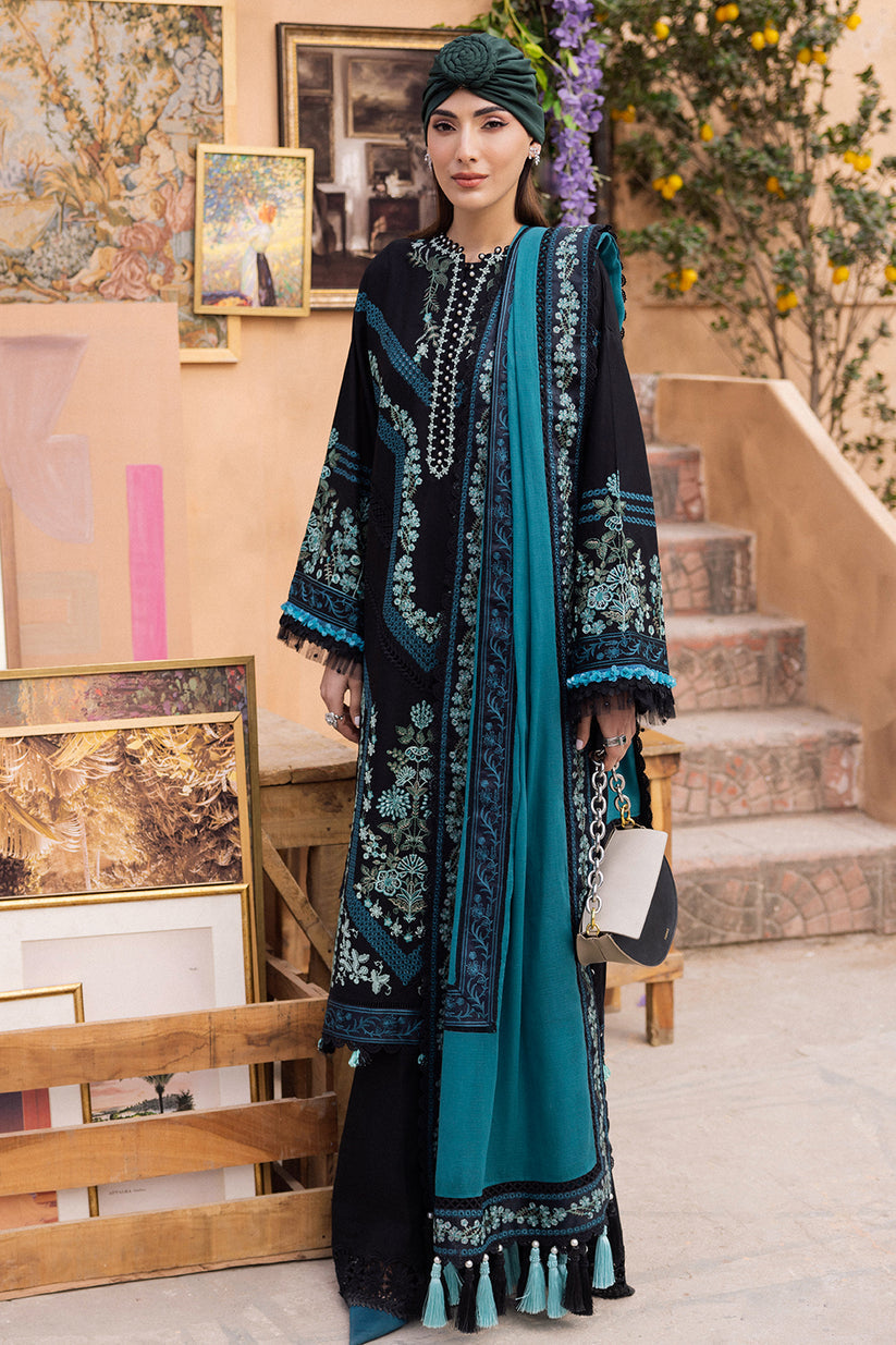 Saad Shaikh | La' Amour Luxury Lawn | Reh - Ladies Clothes - Maria Faisal