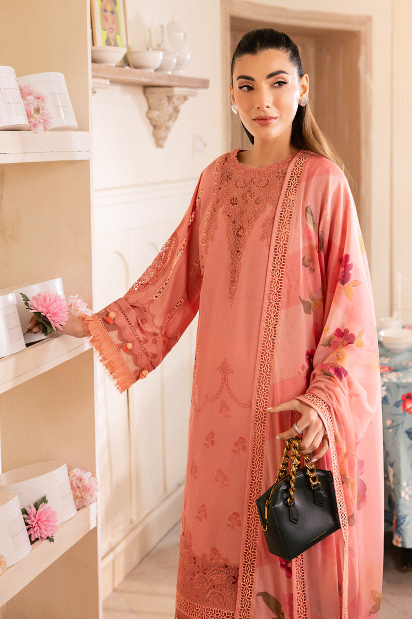 Saad Shaikh | La' Amour Luxury Lawn | Blossom - Ladies Clothes - Maria Faisal