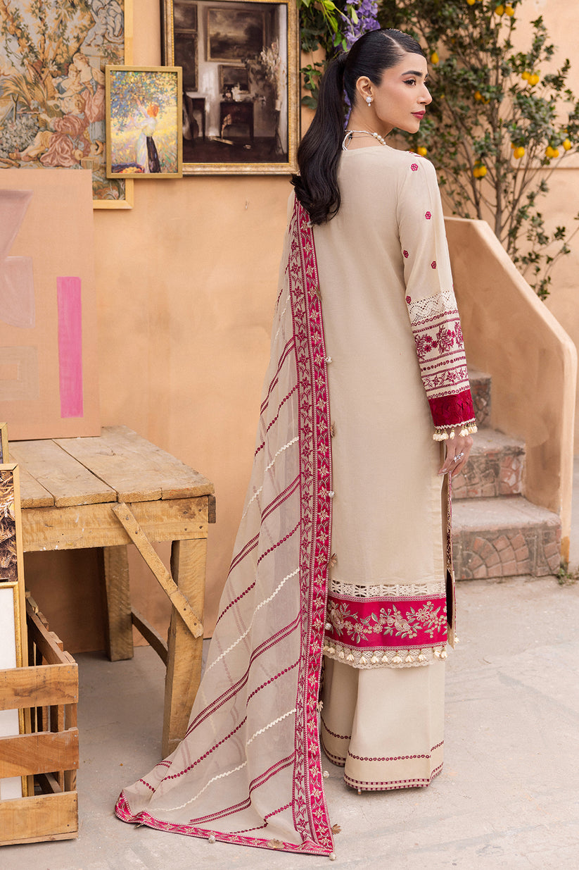 Saad Shaikh | La' Amour Luxury Lawn | Zena - Ladies Clothes - Maria Faisal