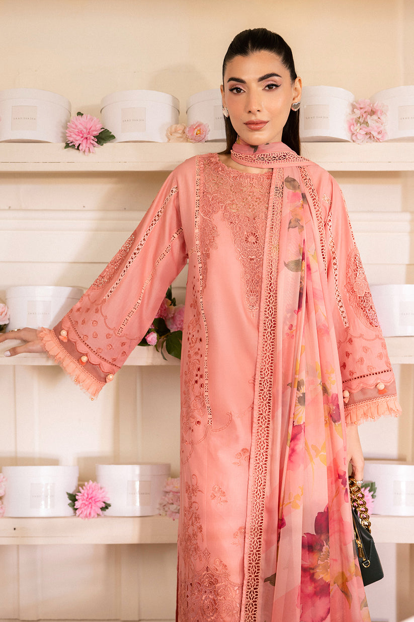Saad Shaikh | La' Amour Luxury Lawn | Blossom - Ladies Clothes - Maria Faisal