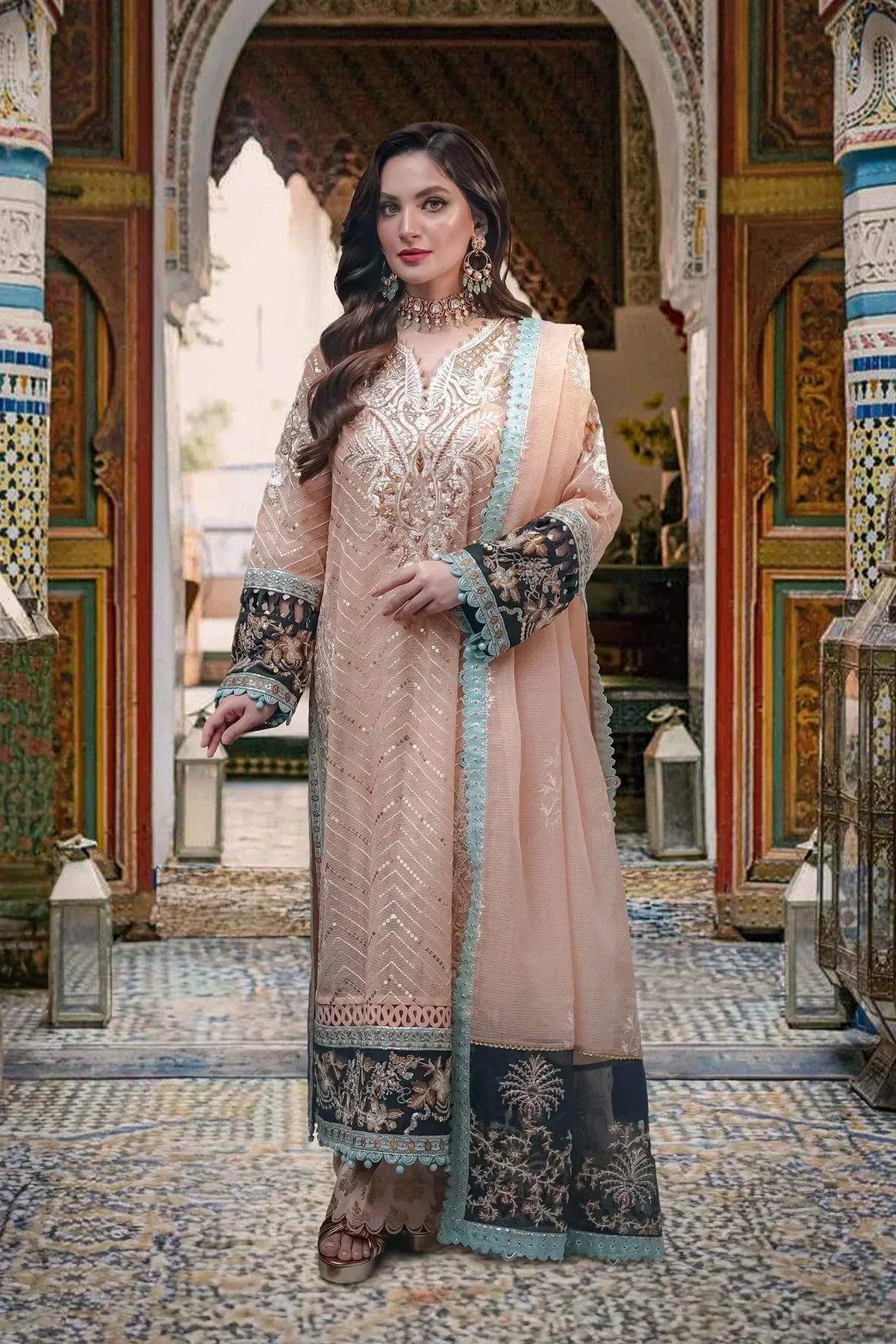 Sable Vogue | Festive Collection | FC-01 - Ladies Clothes - Maria Faisal