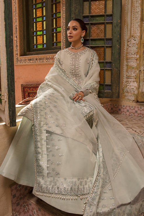 Saffron | Persia Wedding Collection | Teal Evening - Maria Faisal