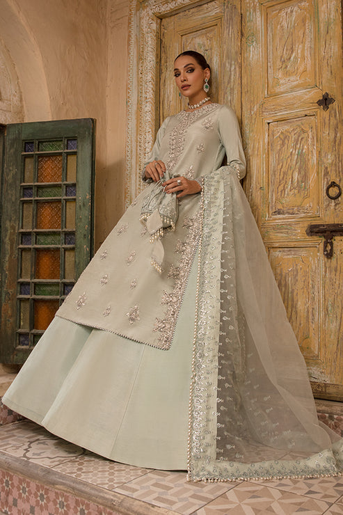 Saffron | Persia Wedding Collection | Teal Evening - Maria Faisal
