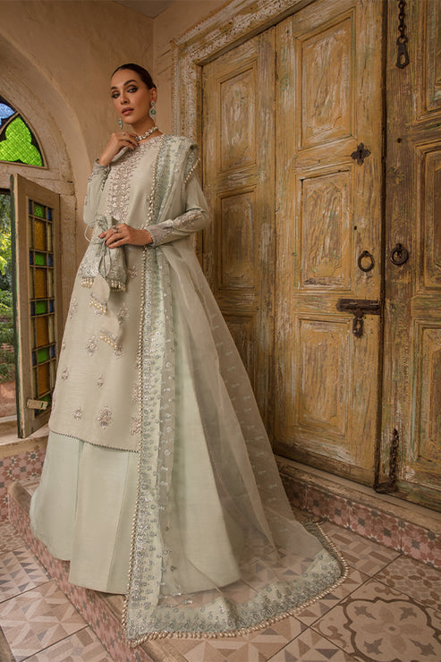 Saffron | Persia Wedding Collection | Teal Evening - Maria Faisal