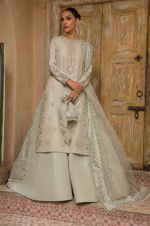 Saffron | Persia Wedding Collection | Teal Evening - Maria Faisal