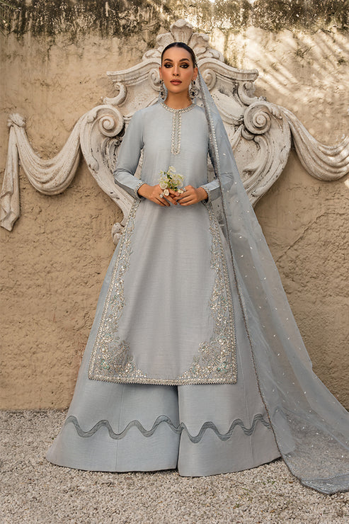 Saffron | Persia Wedding Collection | Midnight Blue - Maria Faisal
