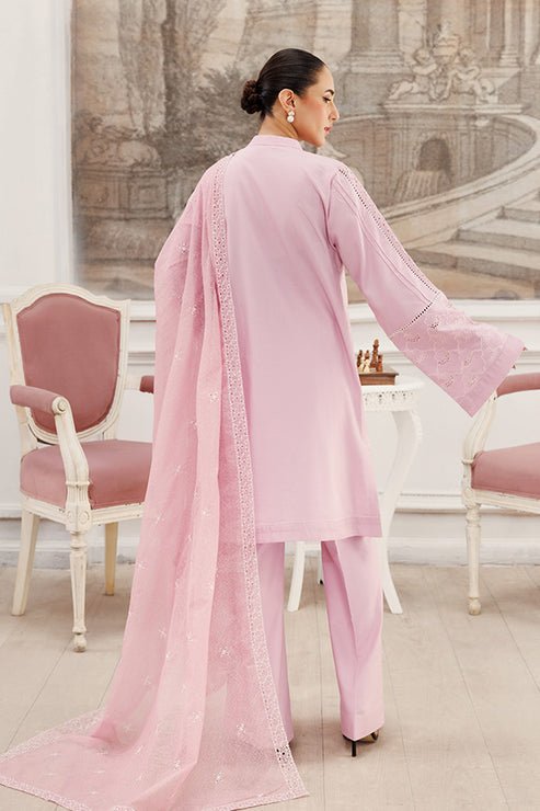 Saffron | Le Soleil 25 | Soft Petals - Formal Dress - available at Maria Faisal in UK and USA.