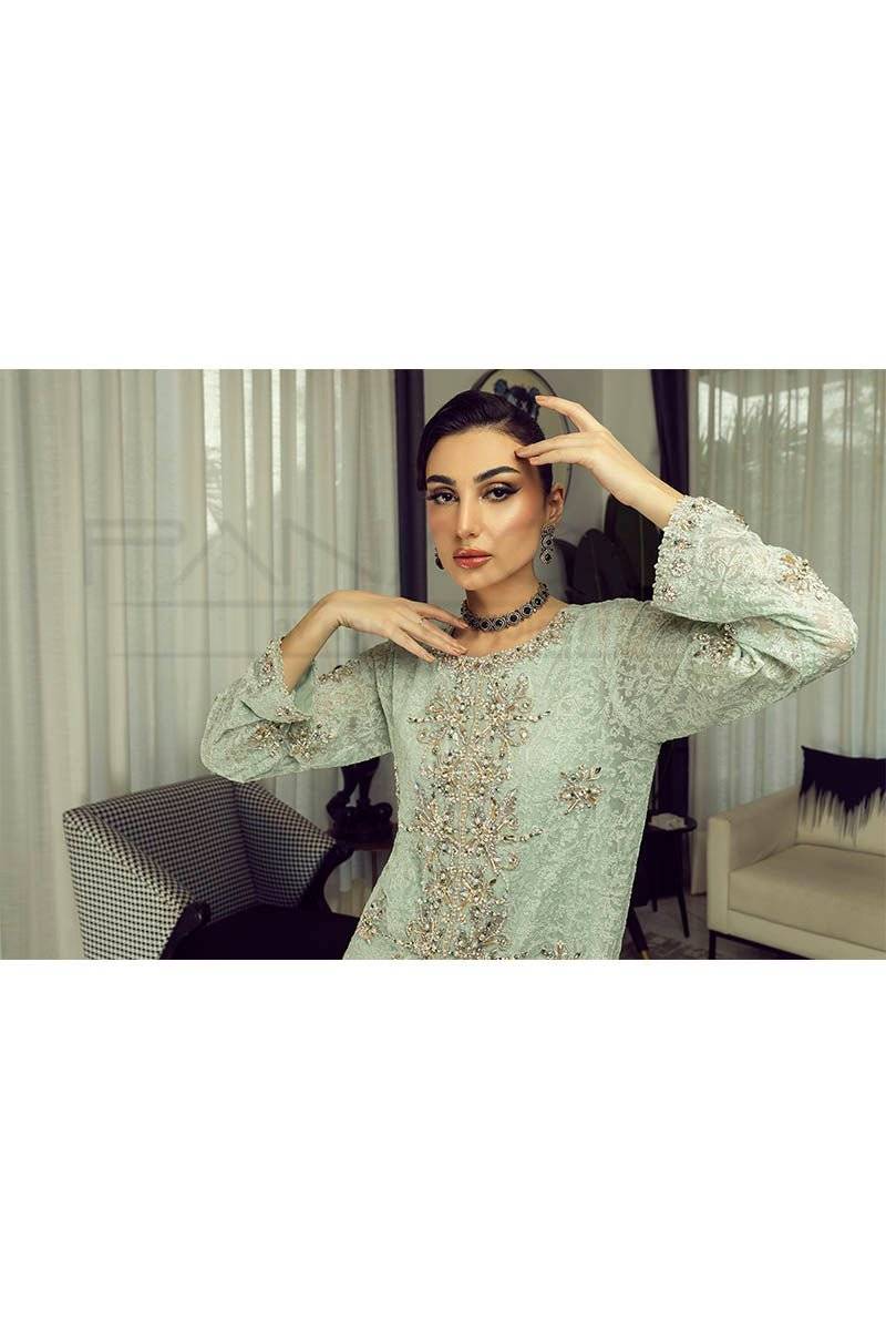Panache | Pret | Sage Serenity by Maria Faisal - Registered Vendor of : Panache By Mona - type : Ladies Clothes - 100% original wedding dresses