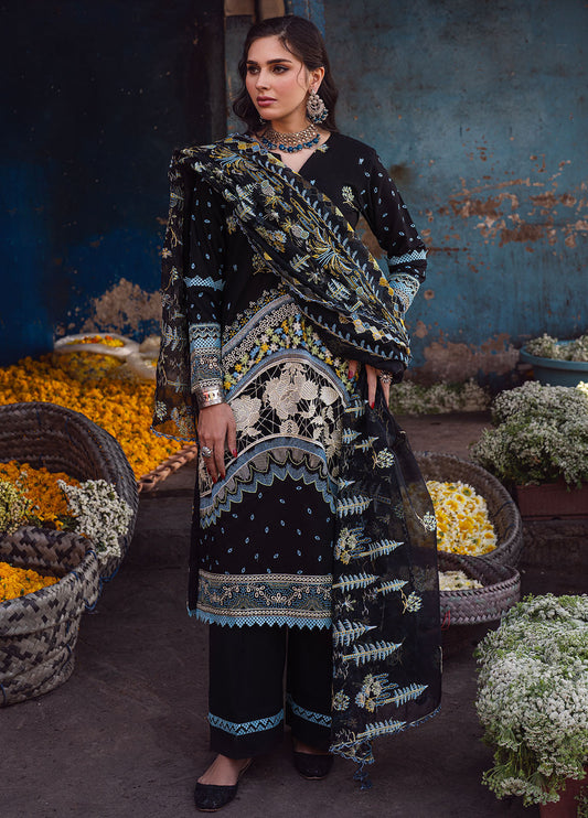 Sahane | Sahakari Chikankari Lawn Edit 24 | Kashish - Ladies Clothes 