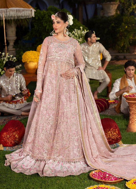 Sahane | Haye Dil Wedding Formals | CT 29001 Layers of Dream - is Tea Pink dress from Sahane - Ladies Clothes - Maria Faisal