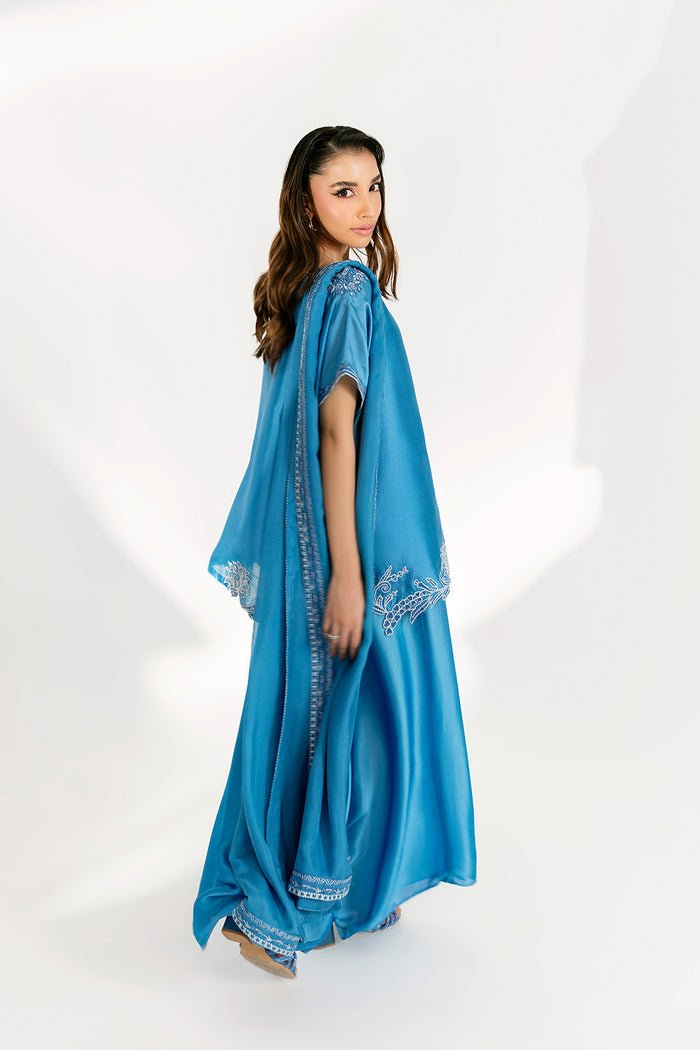 Saira Rizwan | Silk Pret 25 | NOORE - Casual Wear - available at Maria Faisal in UK and USA