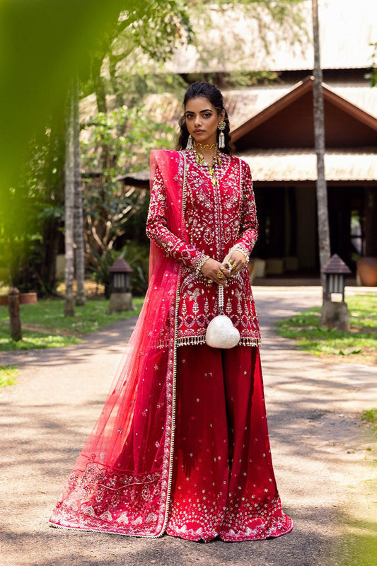 Saira Rizwan | Wedding 2025 | GOLNAR-SRF25-01 - Weading Dress  - available at Maria Faisal in UK and USA