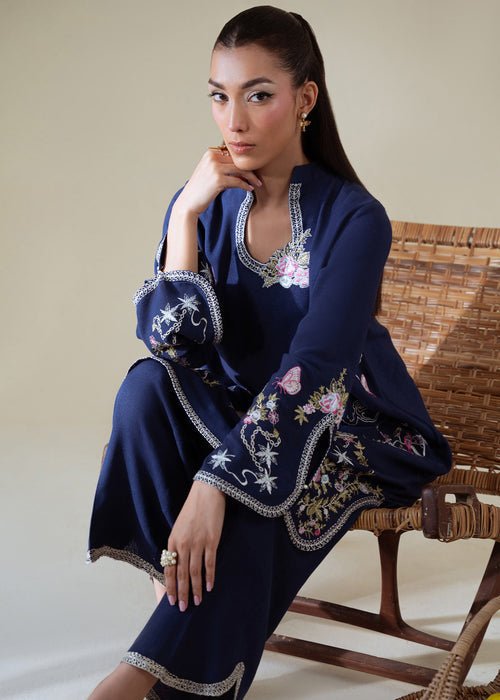 Saira Shakira | Basic Pret 25 | Dark Bloom - Casual Wear - available at Maria Faisal in UK and USA
