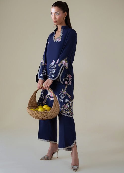 Saira Shakira | Basic Pret 25 | Dark Bloom - Casual Wear - available at Maria Faisal in UK and USA