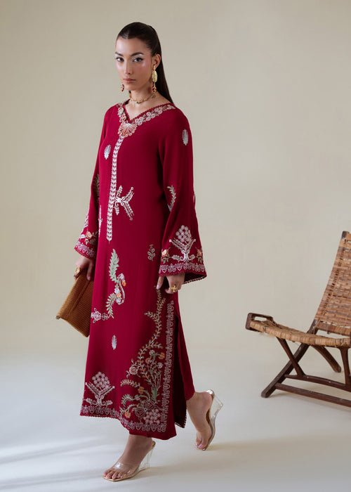 Saira Shakira | Basic Pret 25 | Flame - Casual Wear - available at Maria Faisal in UK and USA