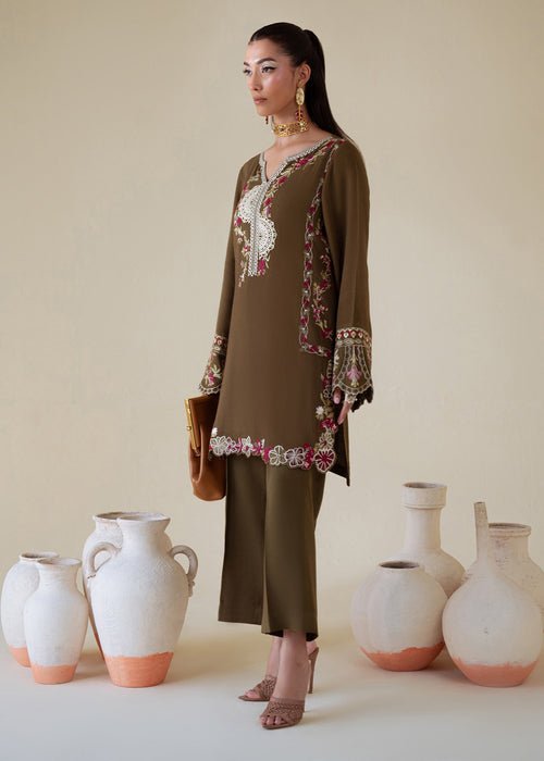 Saira Shakira | Basic Pret 25 | Moss - Casual Wear - available at Maria Faisal in UK and USA