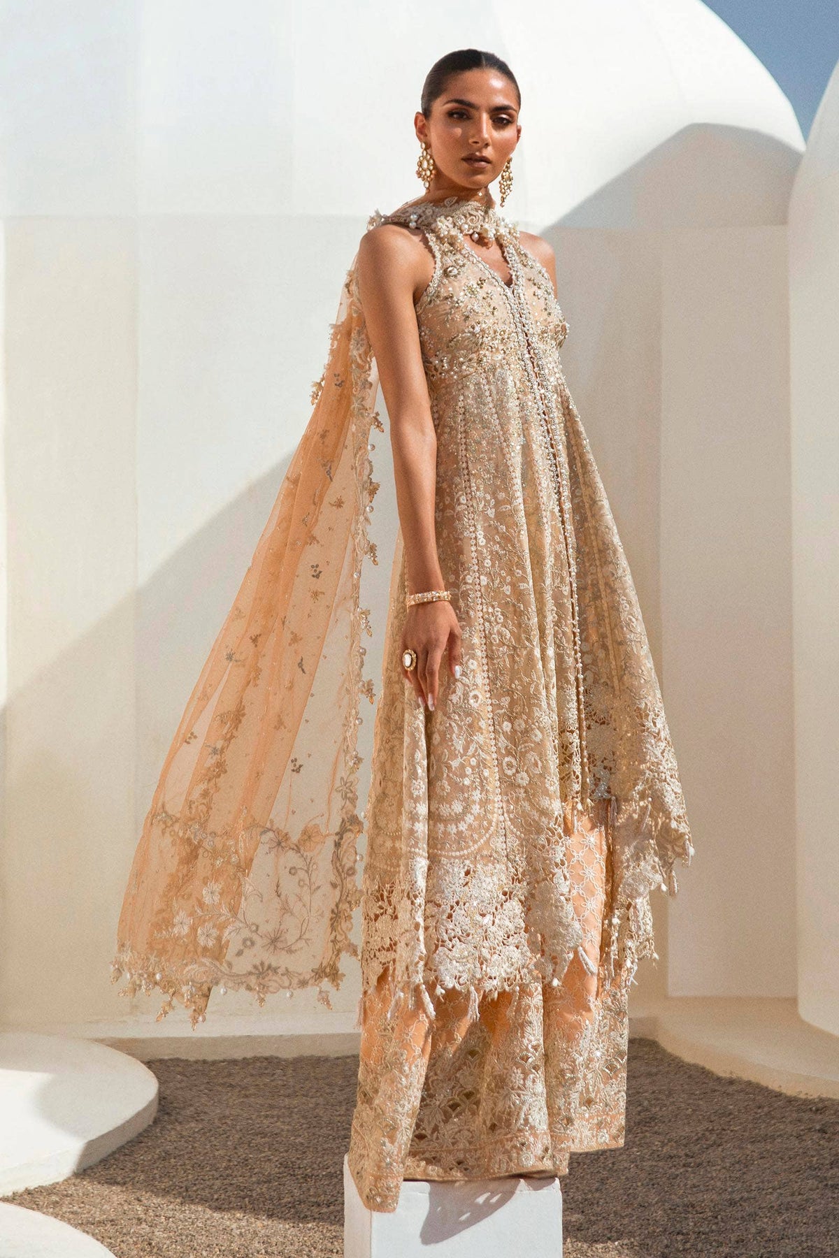 Sana Safinaz | Nura Festive 24 | N241-002-3CT - Wedding Dress - Maria Faisal