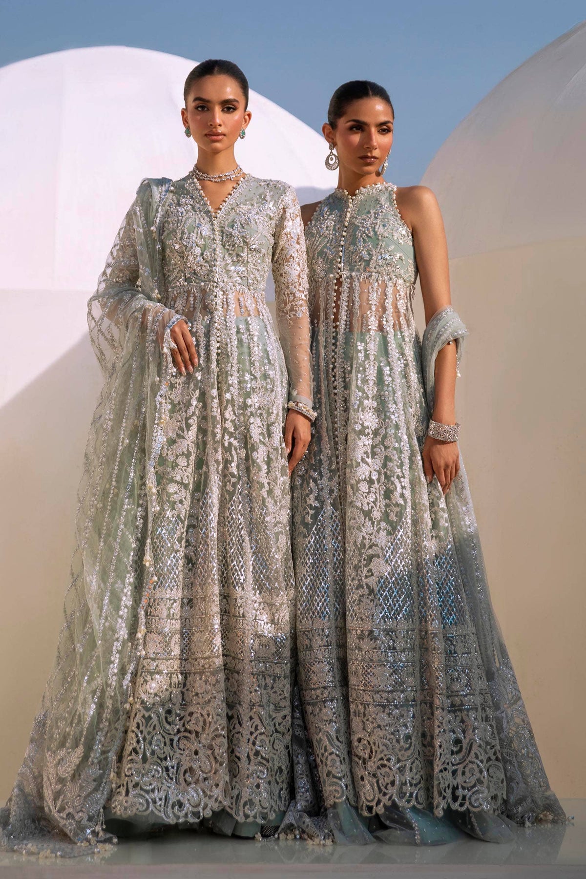 Sana Safinaz | Nura Festive 24 | N241-004-3CT - Ladies Clothes - Maria Faisal